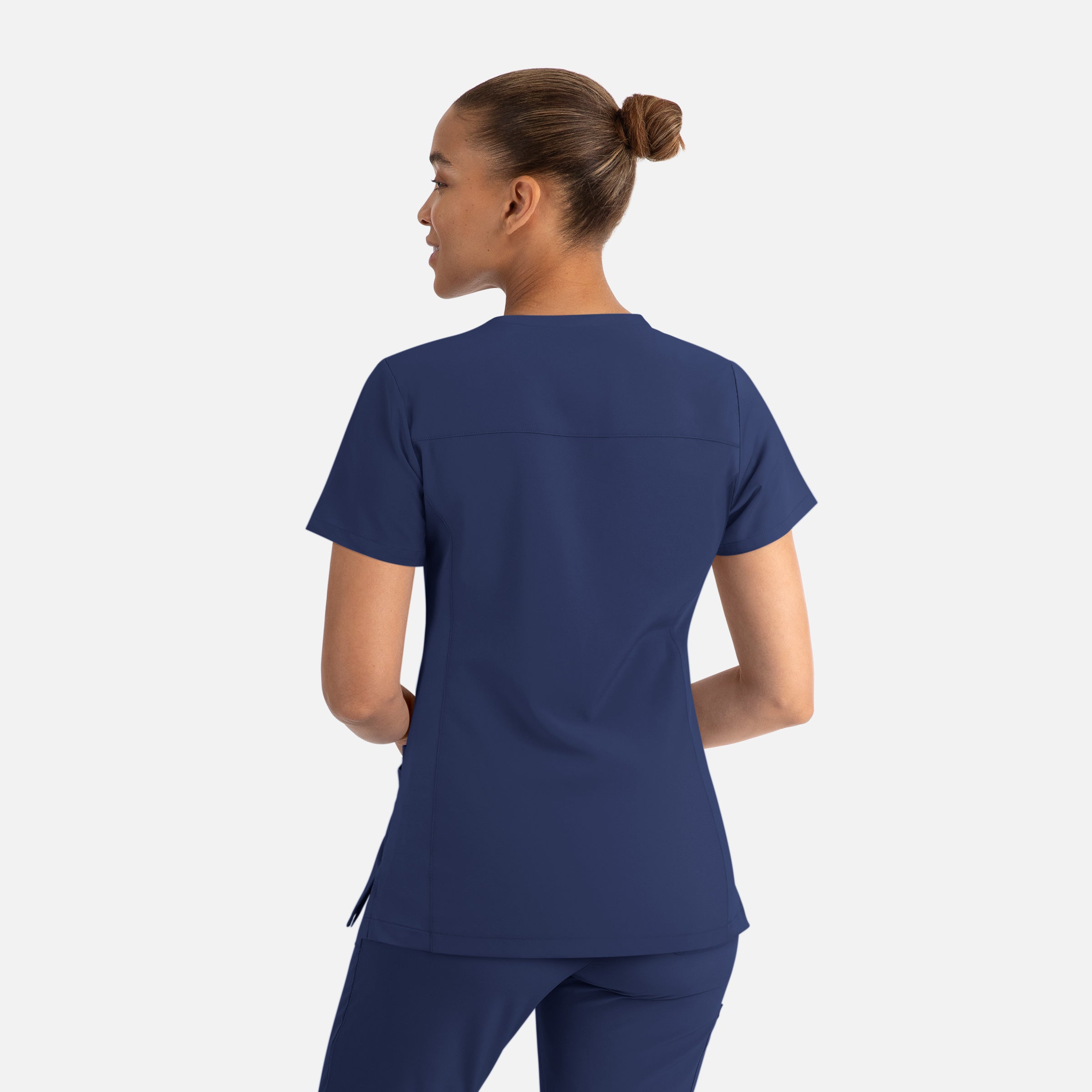 Maevn Momentum Womens Mock Wrap Top 5002