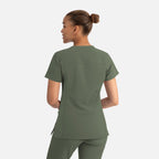 Maevn Momentum Womens Mock Wrap Top 5002