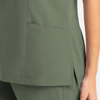 Maevn Momentum Womens Mock Wrap Top 5002