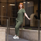 Maevn Momentum Womens Mock Wrap Top 5002