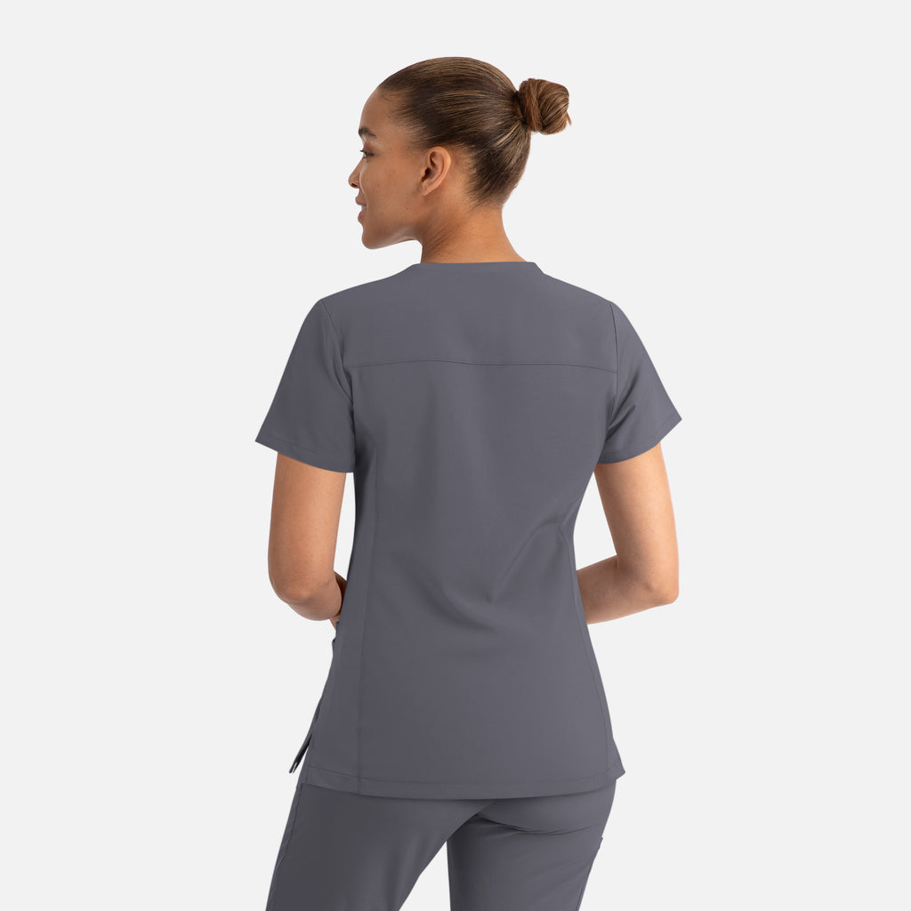 Maevn Momentum Womens Mock Wrap Top 5002