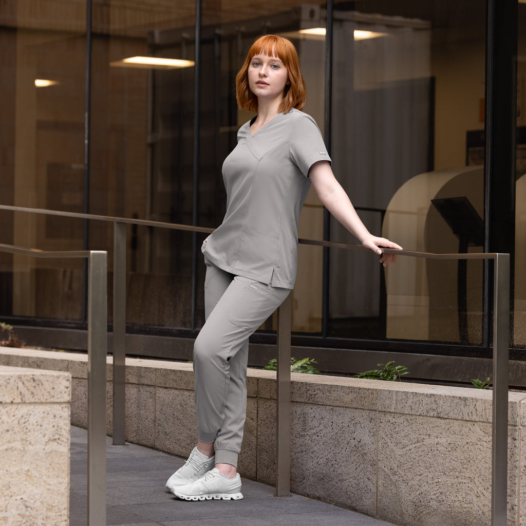 Maevn Momentum Womens Mock Wrap Top 5002