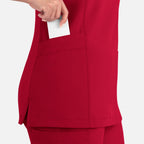 Maevn Momentum Womens Mock Wrap Top 5002