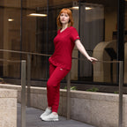 Maevn Momentum Womens Mock Wrap Top 5002