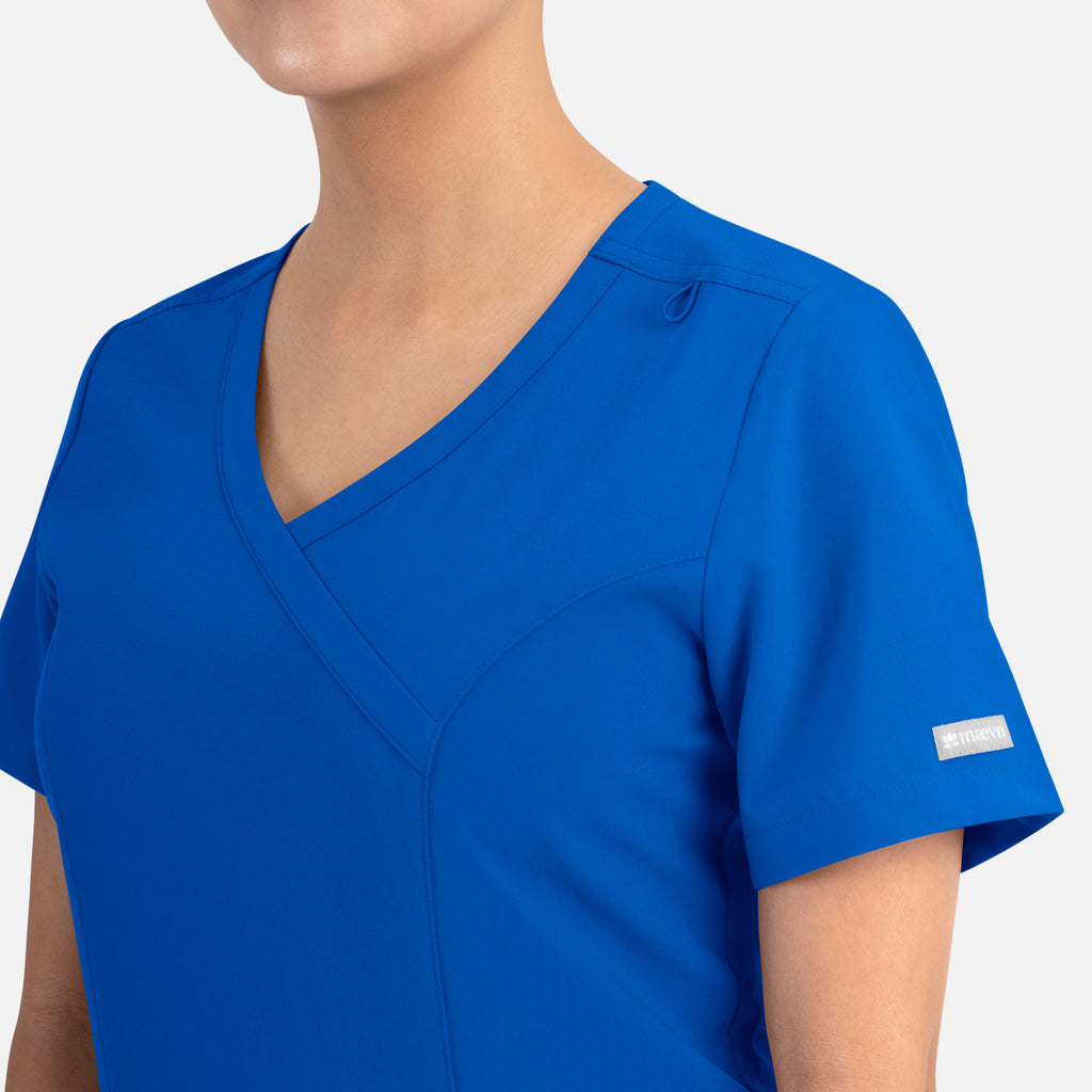 Maevn Momentum Womens Mock Wrap Top 5002