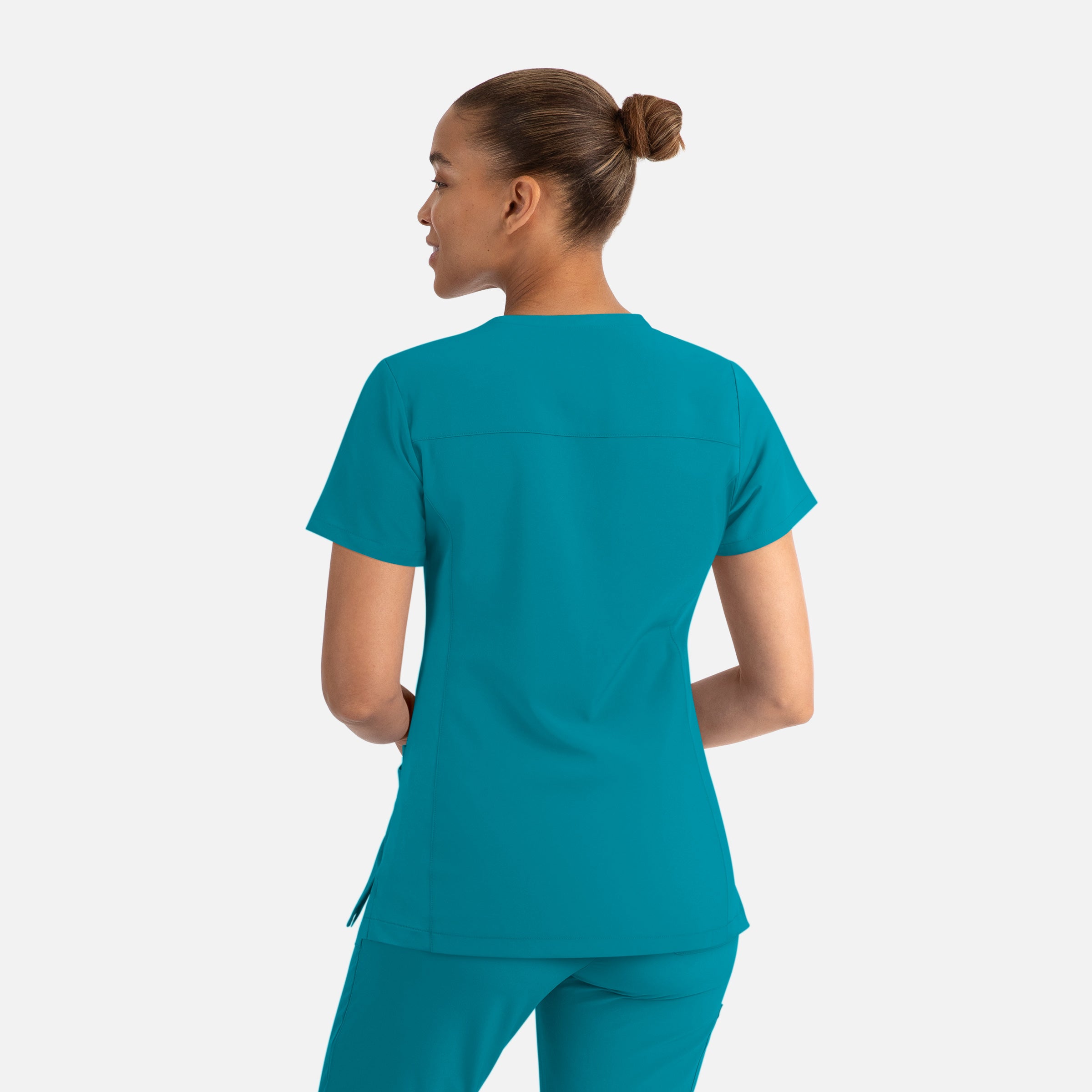 Maevn Momentum Womens Mock Wrap Top 5002