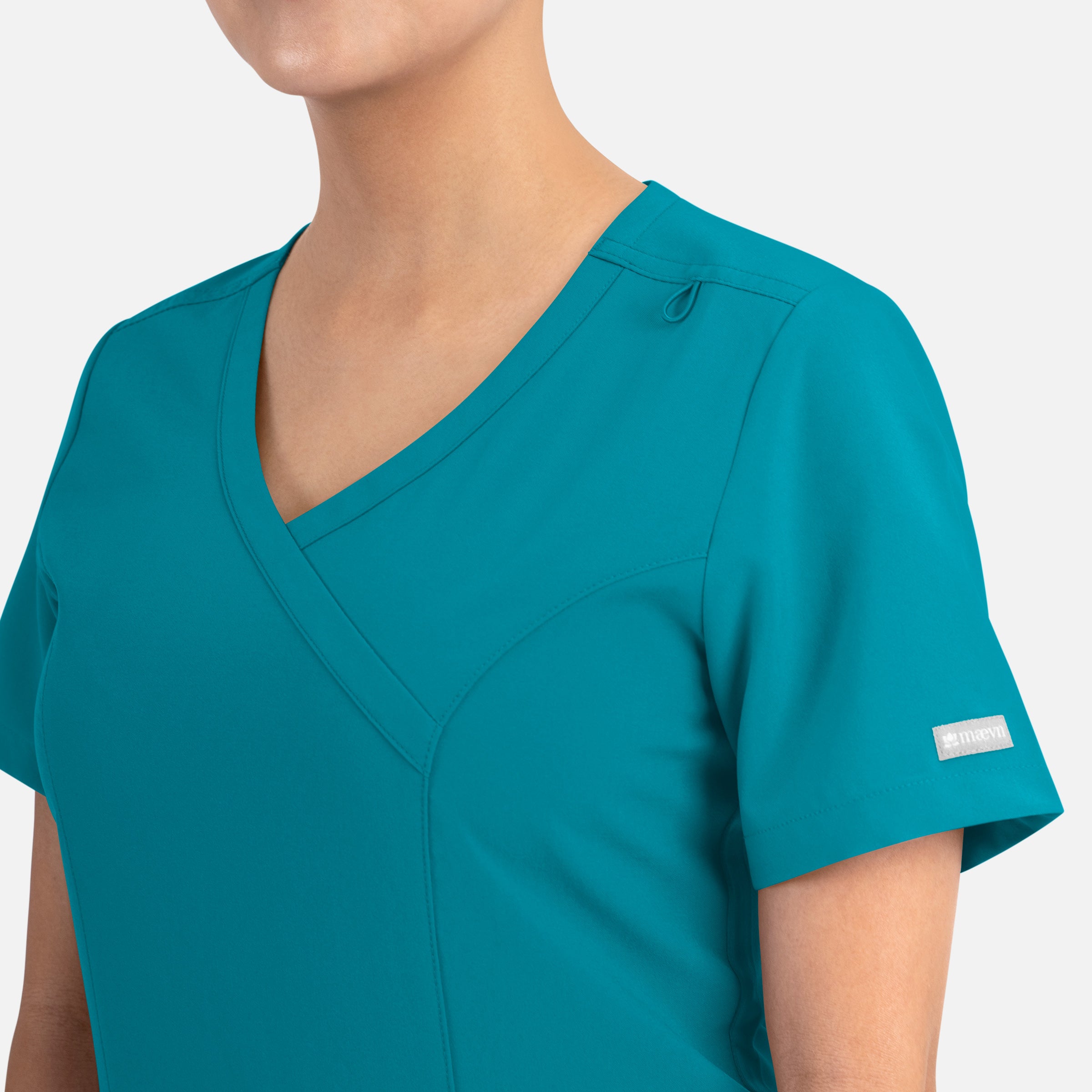 Maevn Momentum Womens Mock Wrap Top 5002