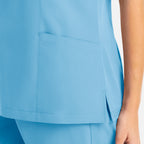 Maevn Momentum Womens Mock Wrap Top 5002