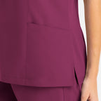 Maevn Momentum Womens Mock Wrap Top 5002