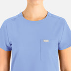 Maevn Momentum Womens Tuckable Round Neck Top 5005