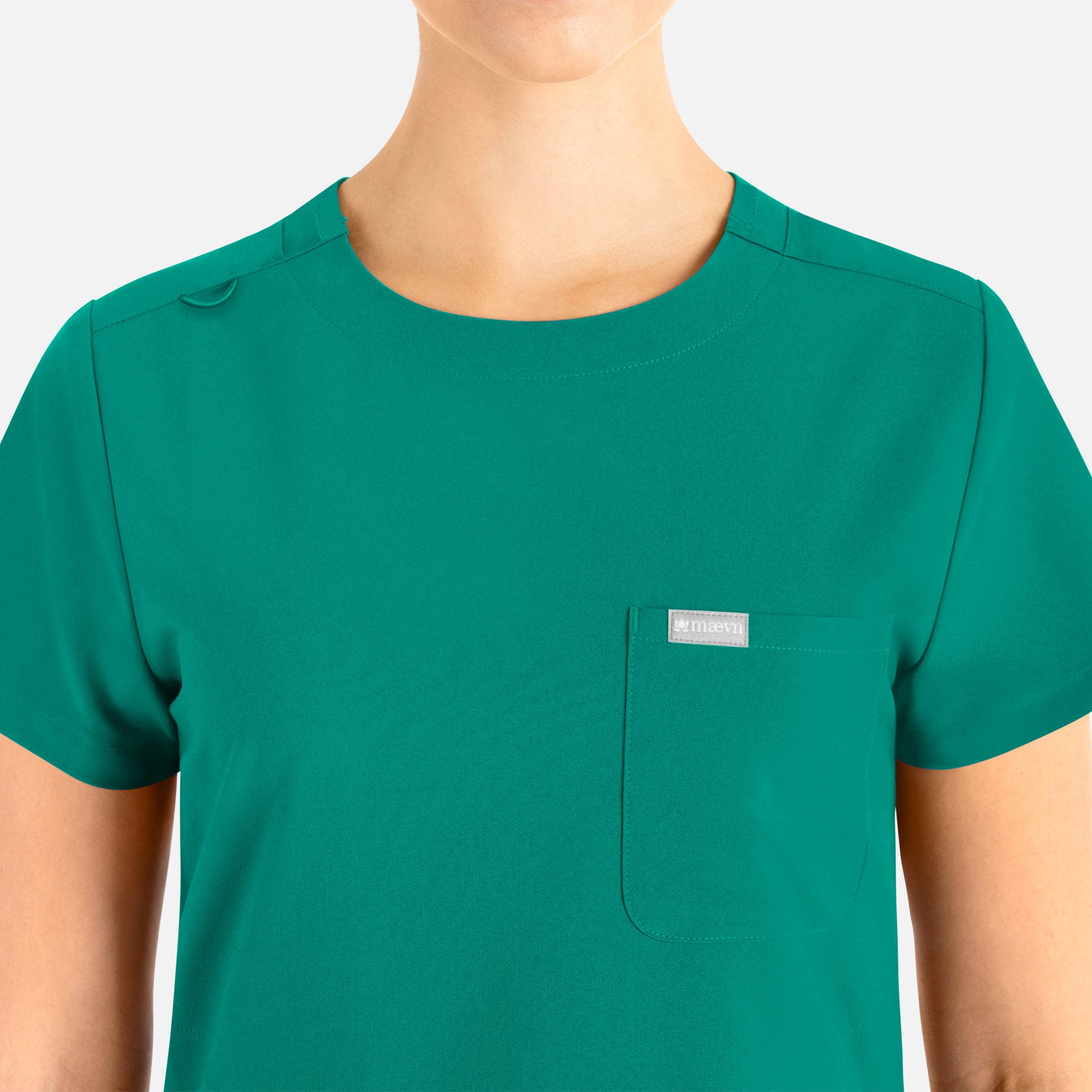 Maevn Momentum Womens Tuckable Round Neck Top 5005