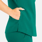 Maevn Momentum Womens Tuckable Round Neck Top 5005