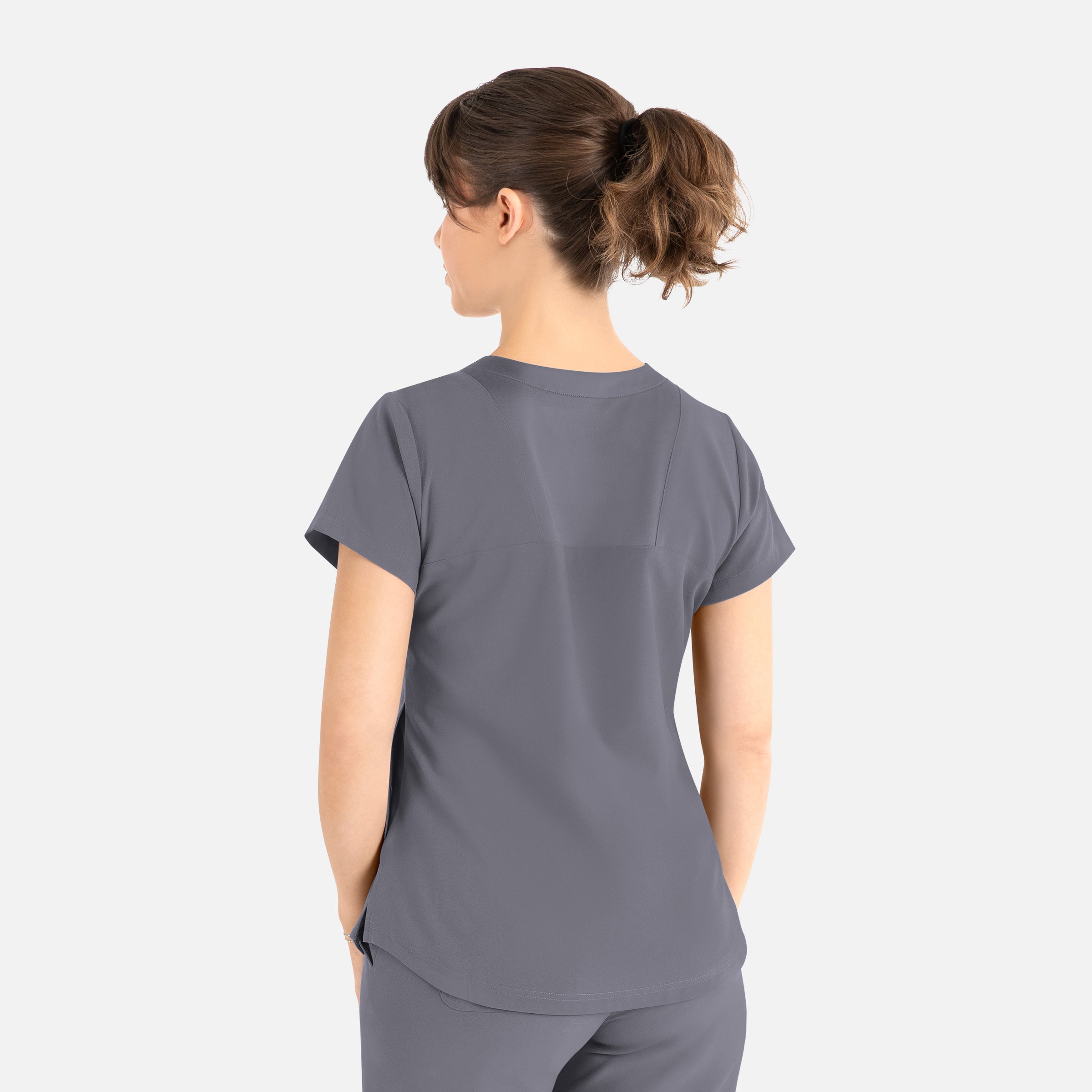 Maevn Momentum Womens Tuckable Round Neck Top 5005