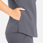 Maevn Momentum Womens Tuckable Round Neck Top 5005