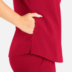 Maevn Momentum Womens Tuckable Round Neck Top 5005