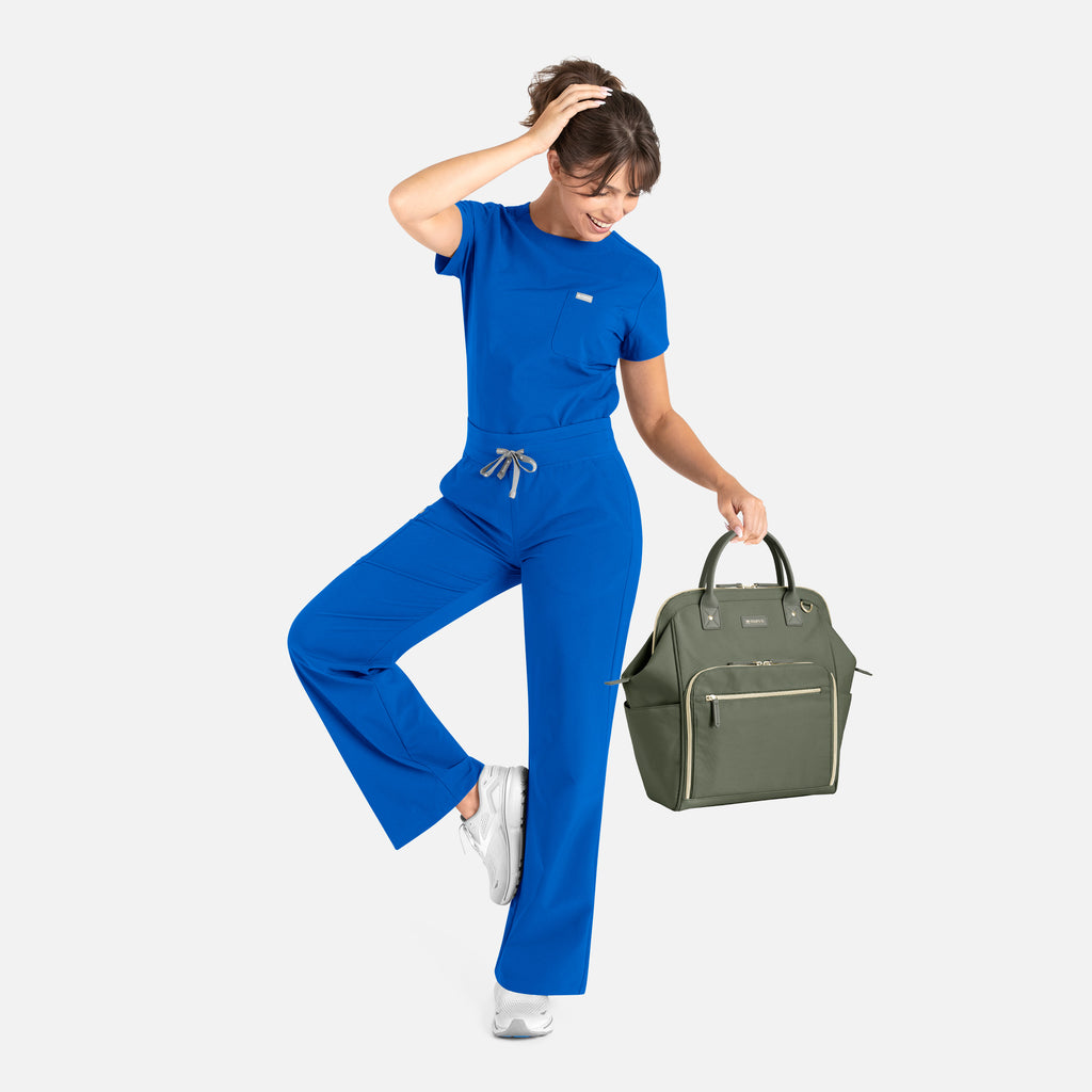 Maevn Momentum Womens Tuckable Round Neck Top 5005