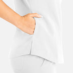 Maevn Momentum Womens Tuckable Round Neck Top 5005