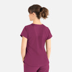 Maevn Momentum Womens Tuckable Round Neck Top 5005