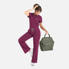 Maevn Momentum Womens Tuckable Round Neck Top 5005