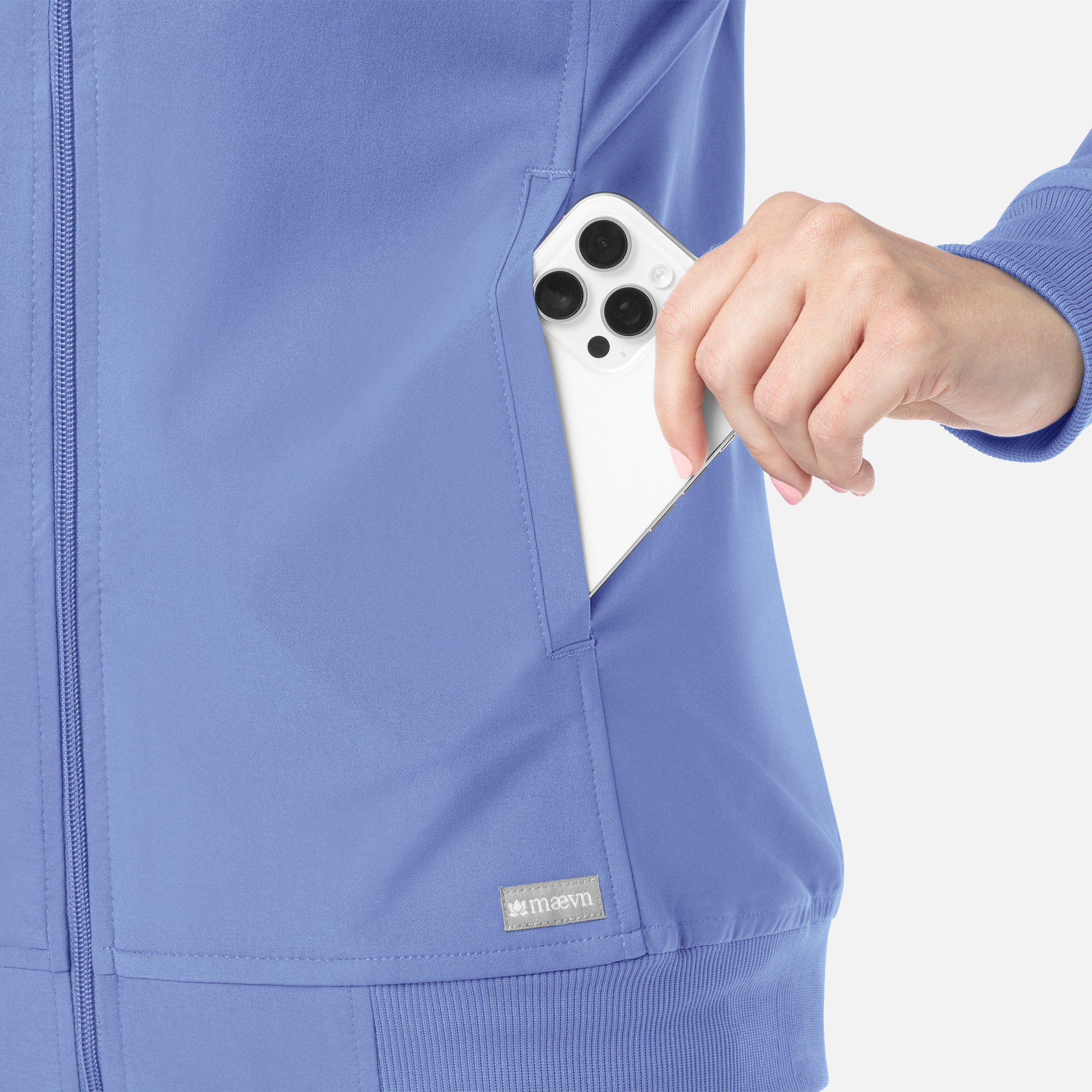 Maevn Momentum Women's Full Zip Bomber Jacket 5061