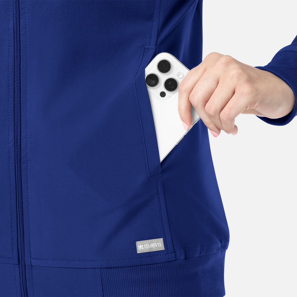 Maevn Momentum Women's Full Zip Bomber Jacket 5061