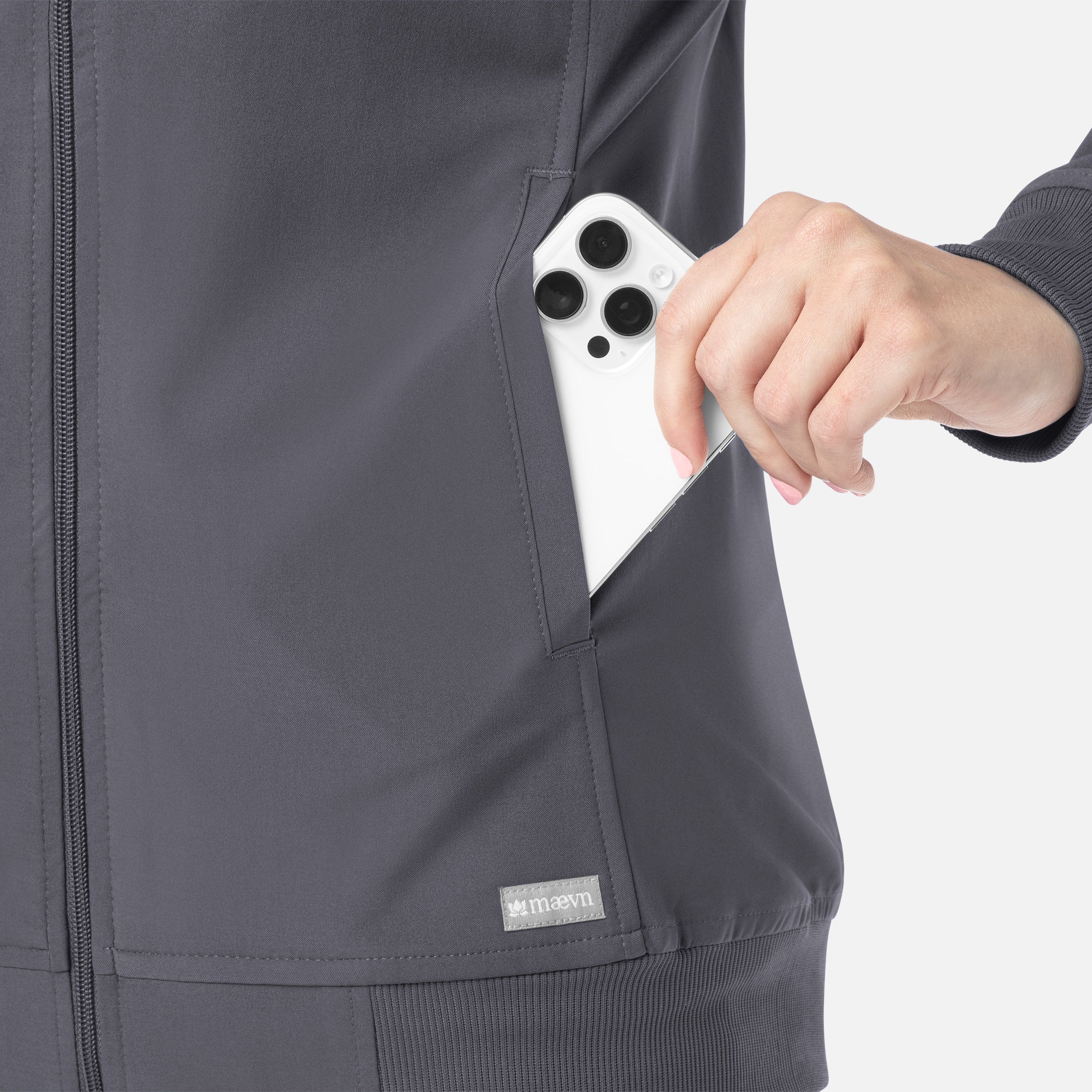 Maevn Momentum Women's Full Zip Bomber Jacket 5061