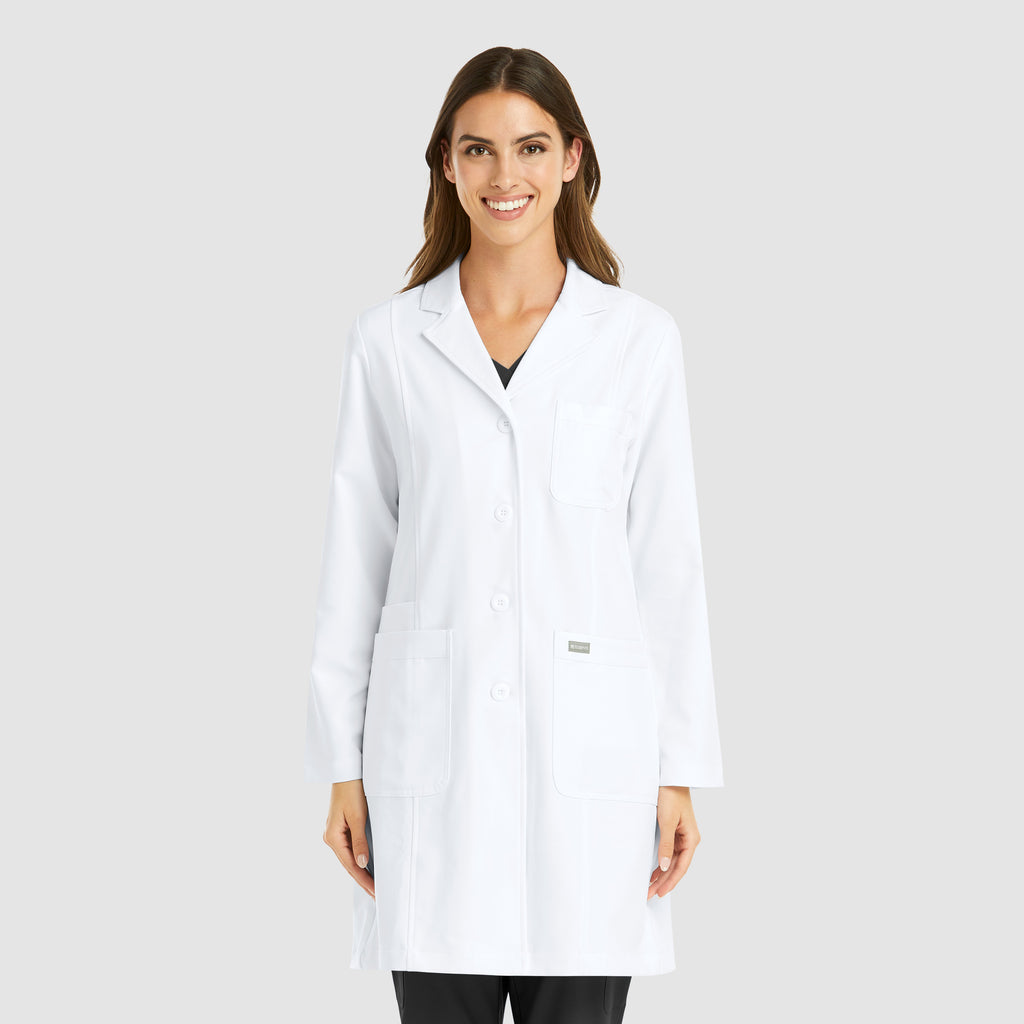 Maevn 5071 Women's Full Length Lab Coat