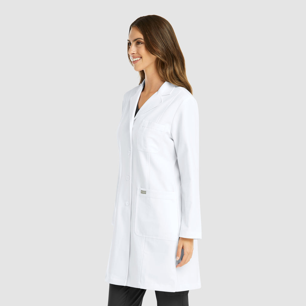 Maevn 5071 Women's Full Length Lab Coat