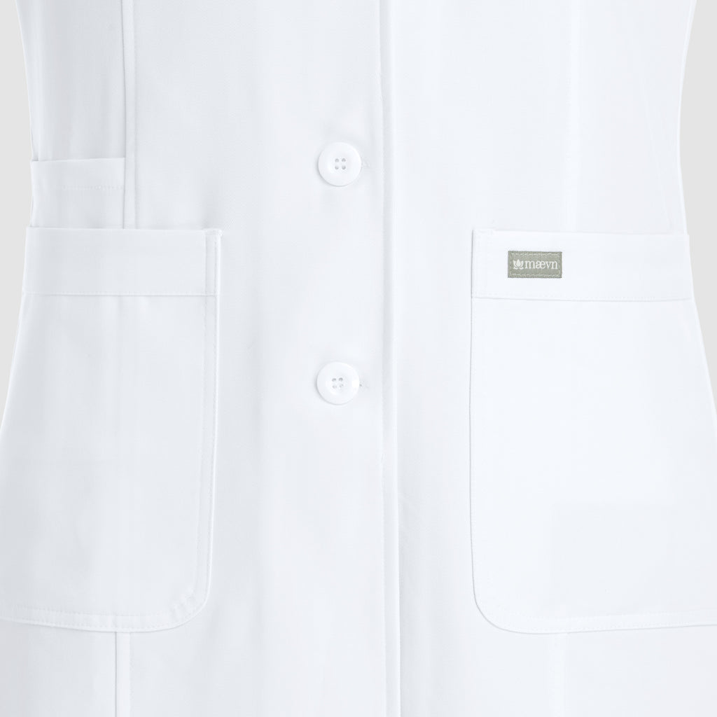 Maevn 5071 Women's Full Length Lab Coat