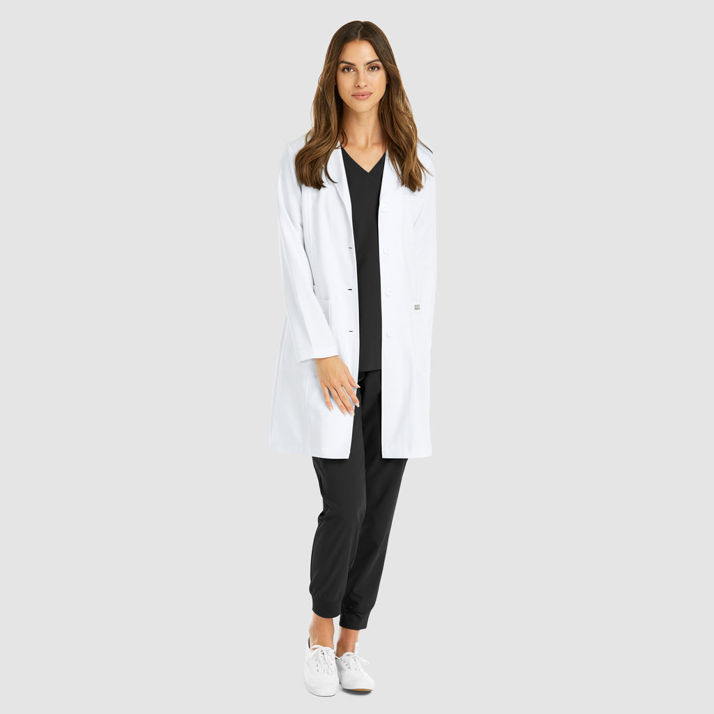 Maevn 5071 Women's Full Length Lab Coat