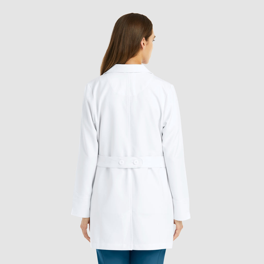 Maevn 5072 Women's Mid Length Lab Coat