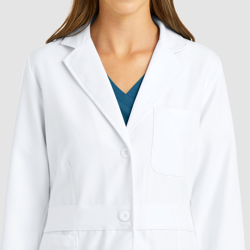 Maevn 5072 Women's Mid Length Lab Coat