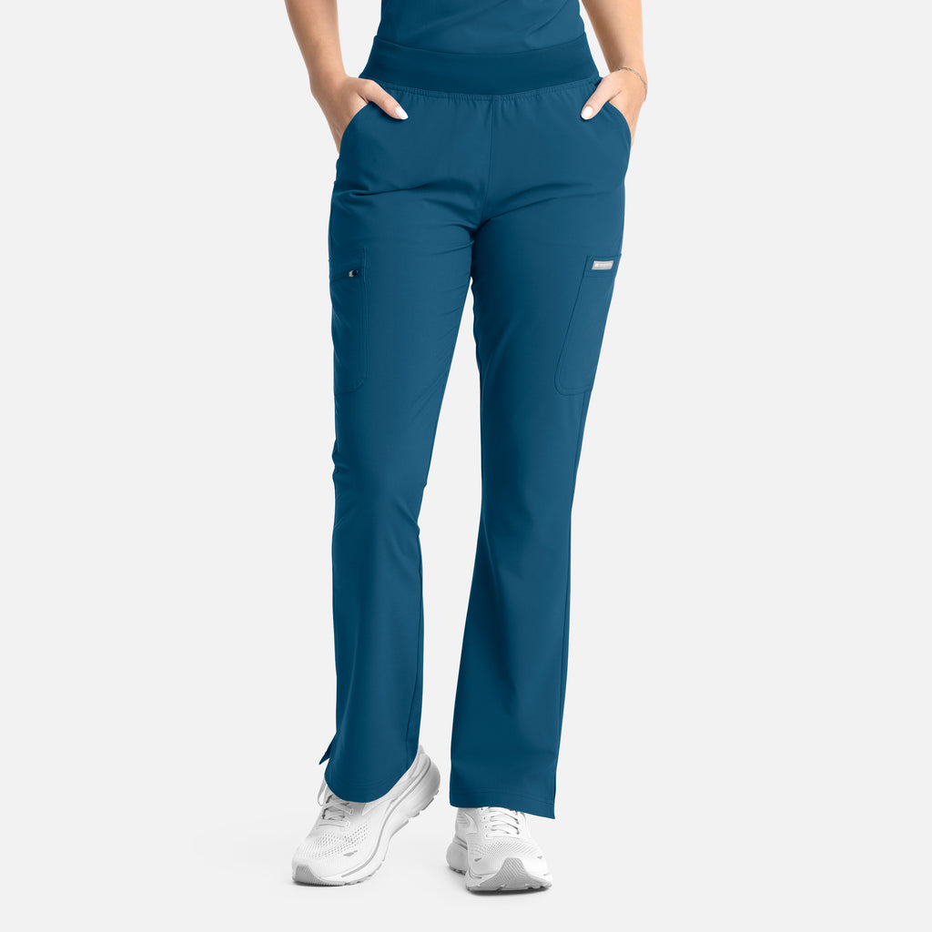 Maevn Momentum Women's Flare Leg Scrub Pant 5093