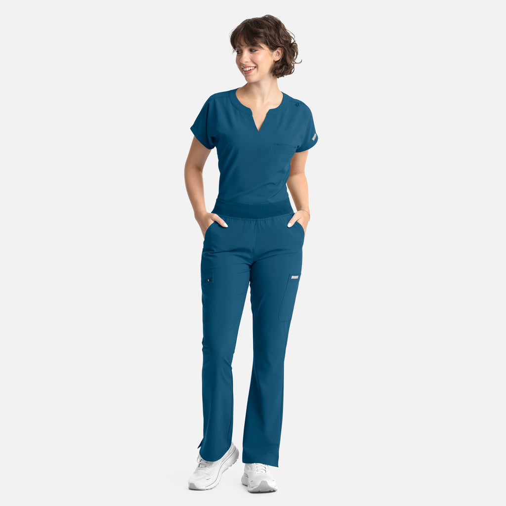 Maevn Momentum Women's Flare Leg Scrub Pant 5093