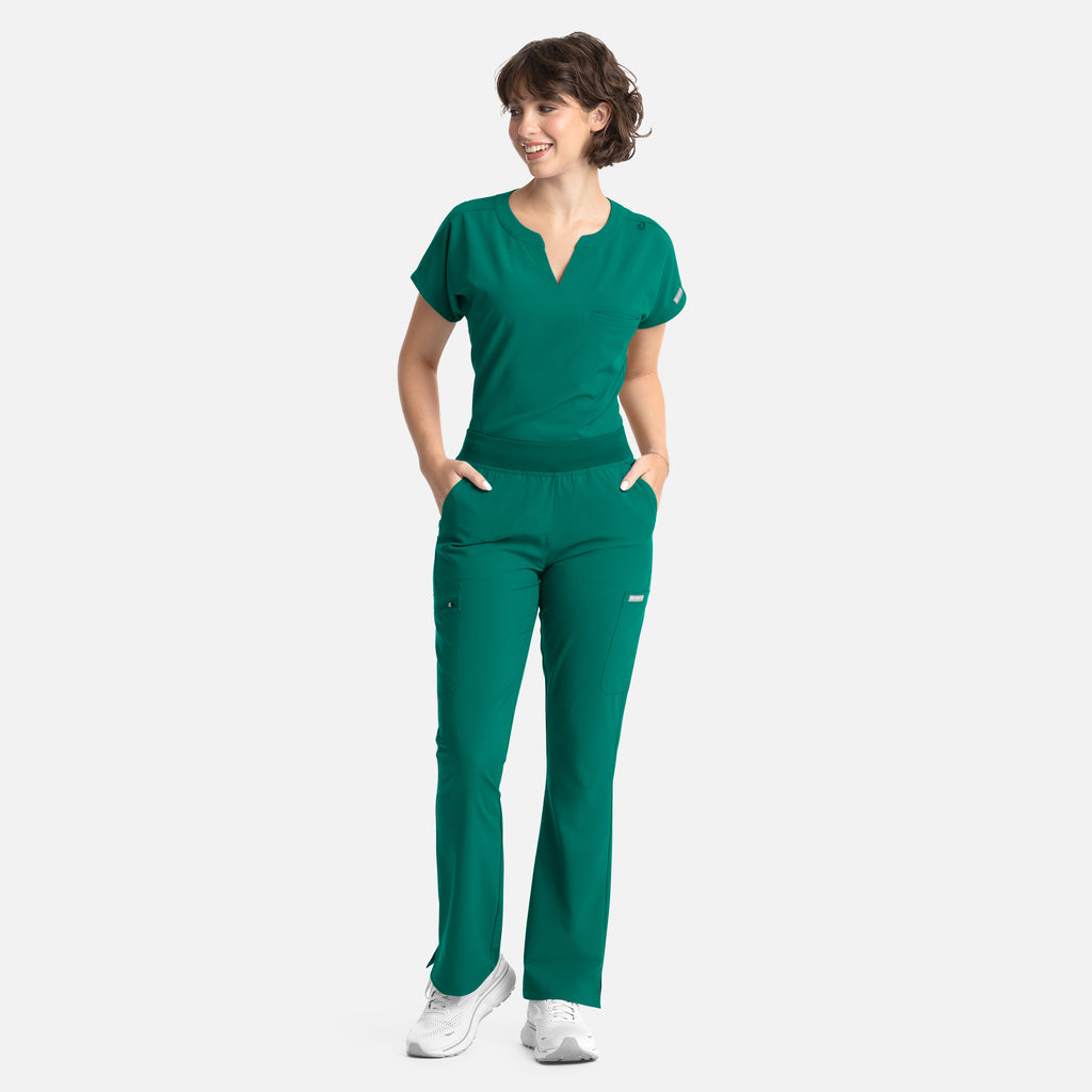 Maevn Momentum Women's Flare Leg Scrub Pant 5093