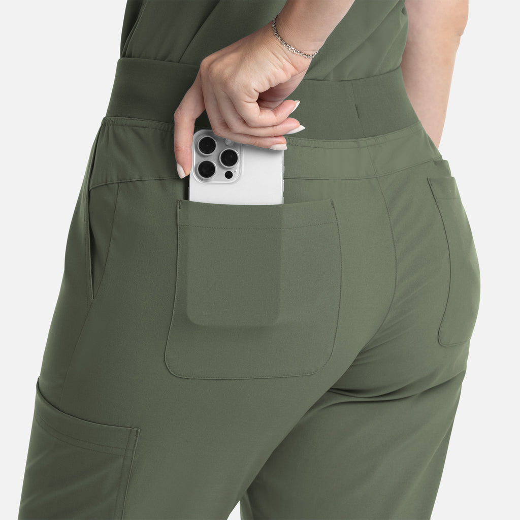 Maevn Momentum Women's Flare Leg Scrub Pant 5093