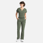 Maevn Momentum Women's Flare Leg Scrub Pant 5093