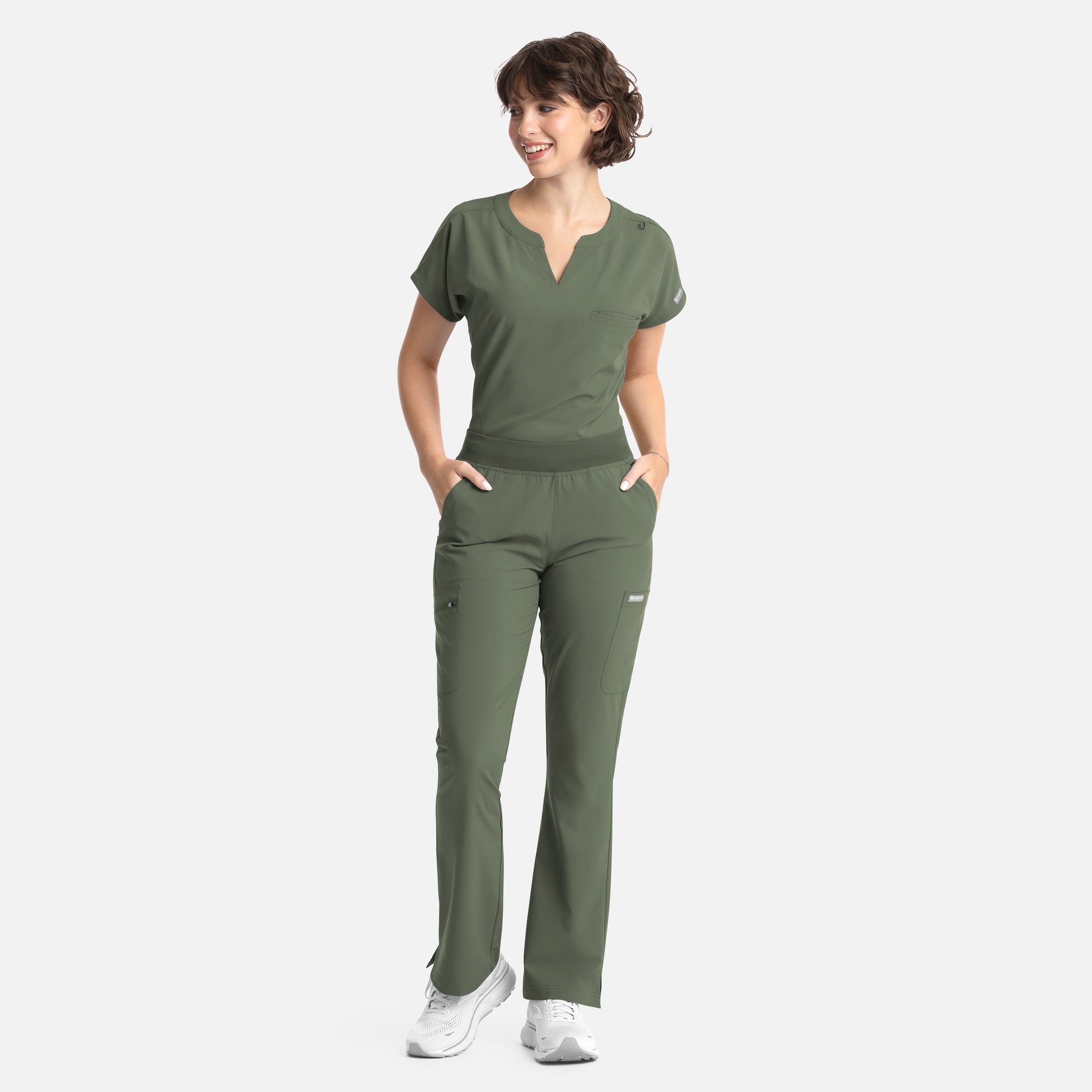 Maevn Momentum Women's Flare Leg Scrub Pant 5093