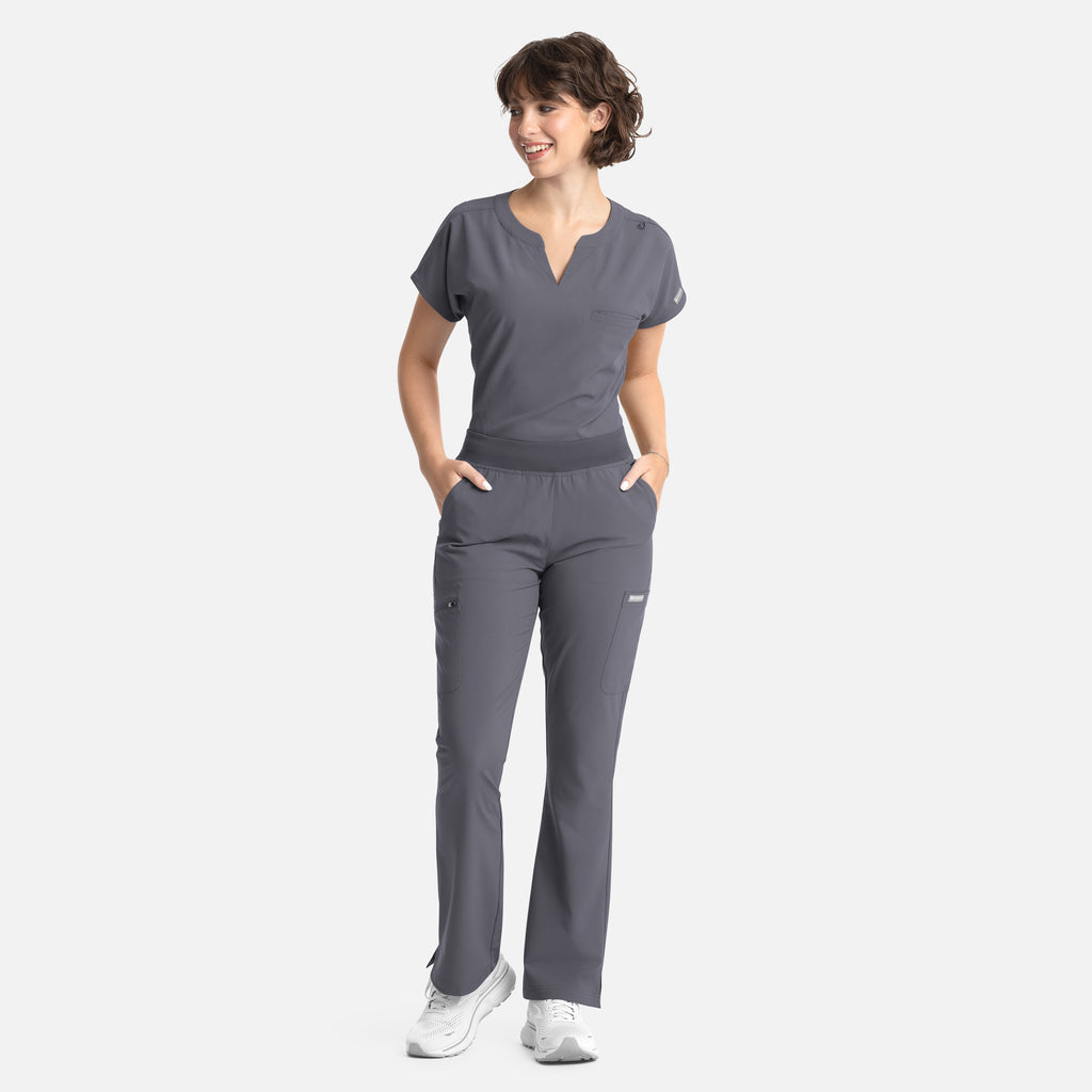 Maevn Momentum Women's Flare Leg Scrub Pant 5093