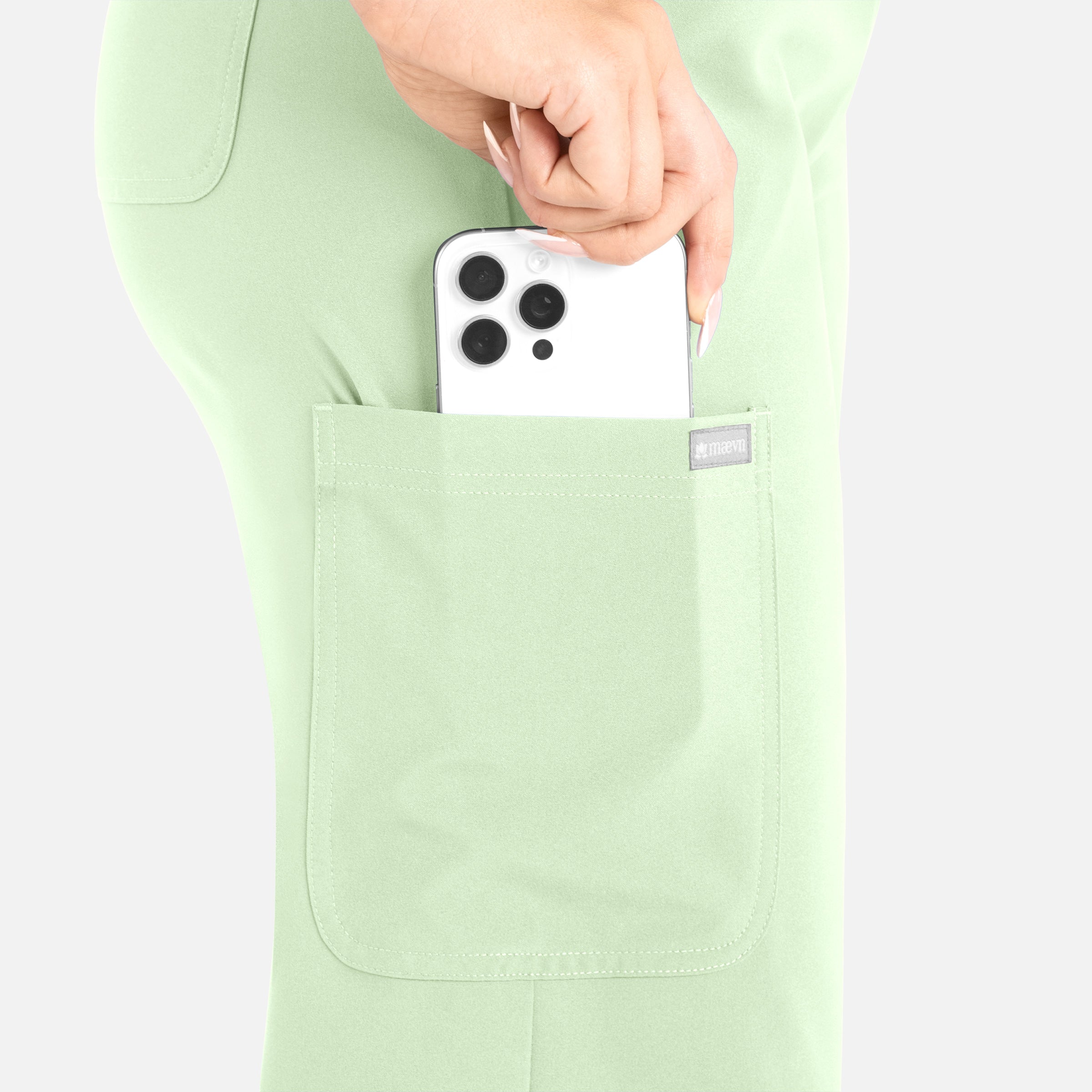 Maevn Momentum Womens High Waist Wide Leg Pant 5094 Regular