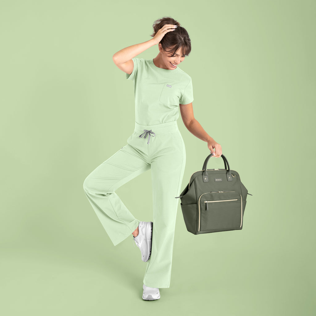 Maevn Momentum Womens High Waist Wide Leg Pant 5094 Regular