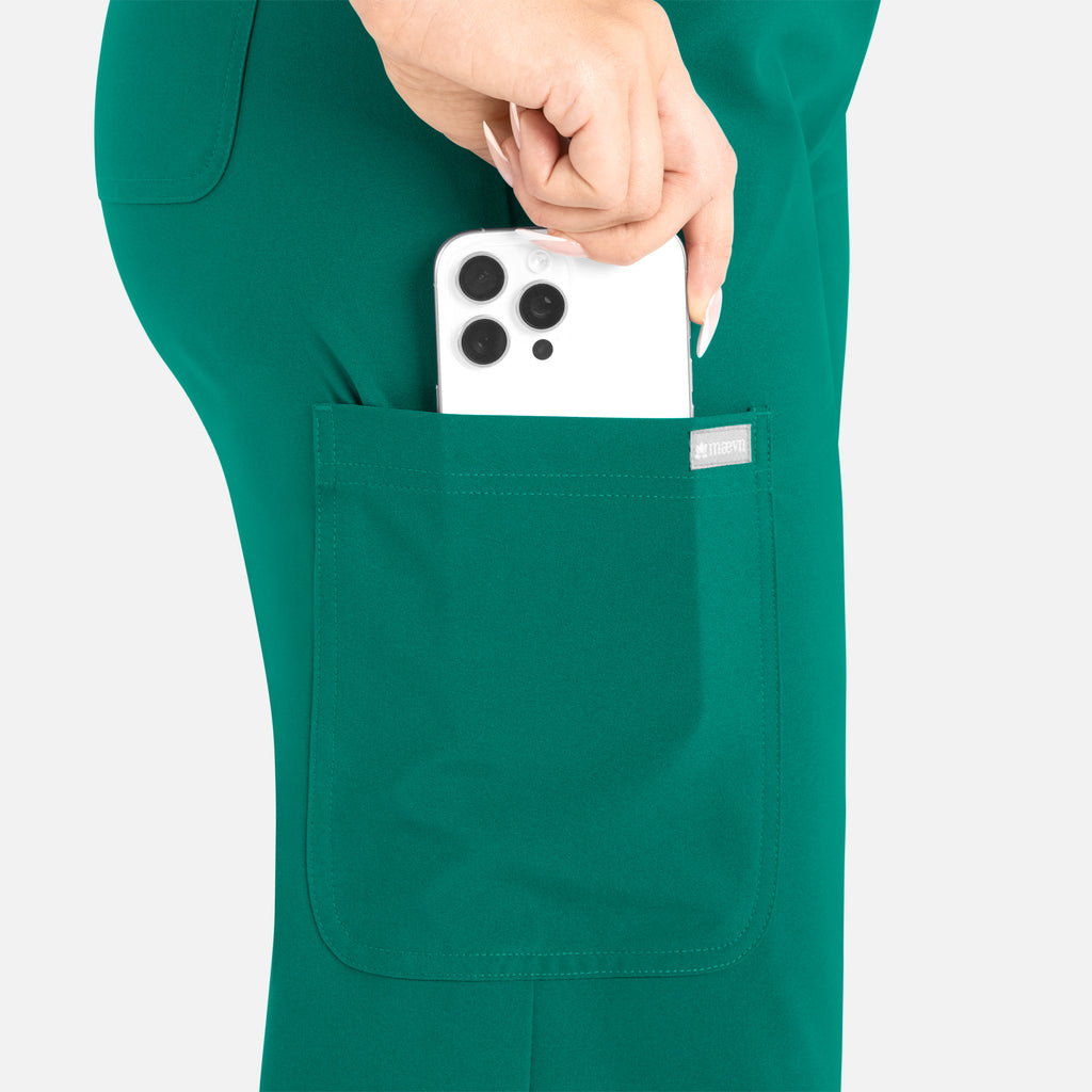 Maevn Momentum Womens High Waist Wide Leg Pant 5094 Regular