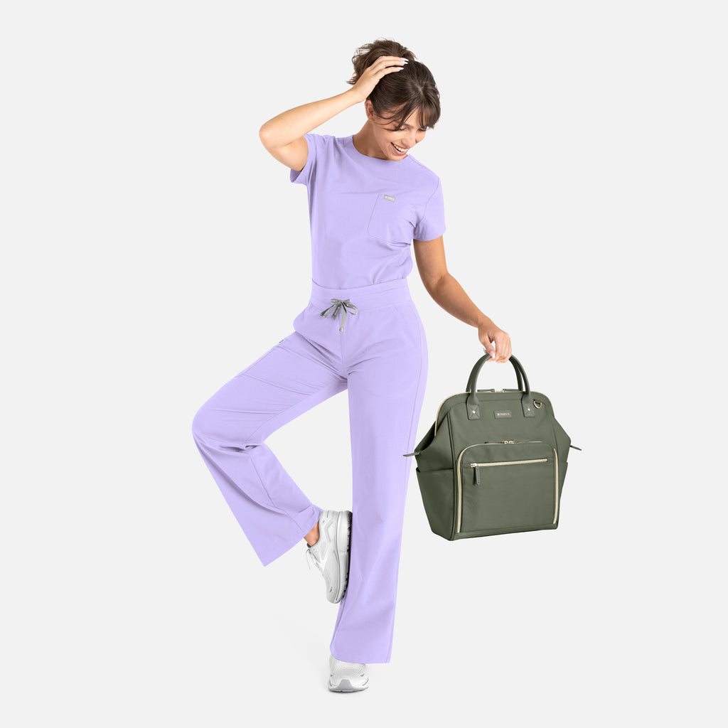 Maevn Momentum Womens High Waist Wide Leg Pant 5094 Regular