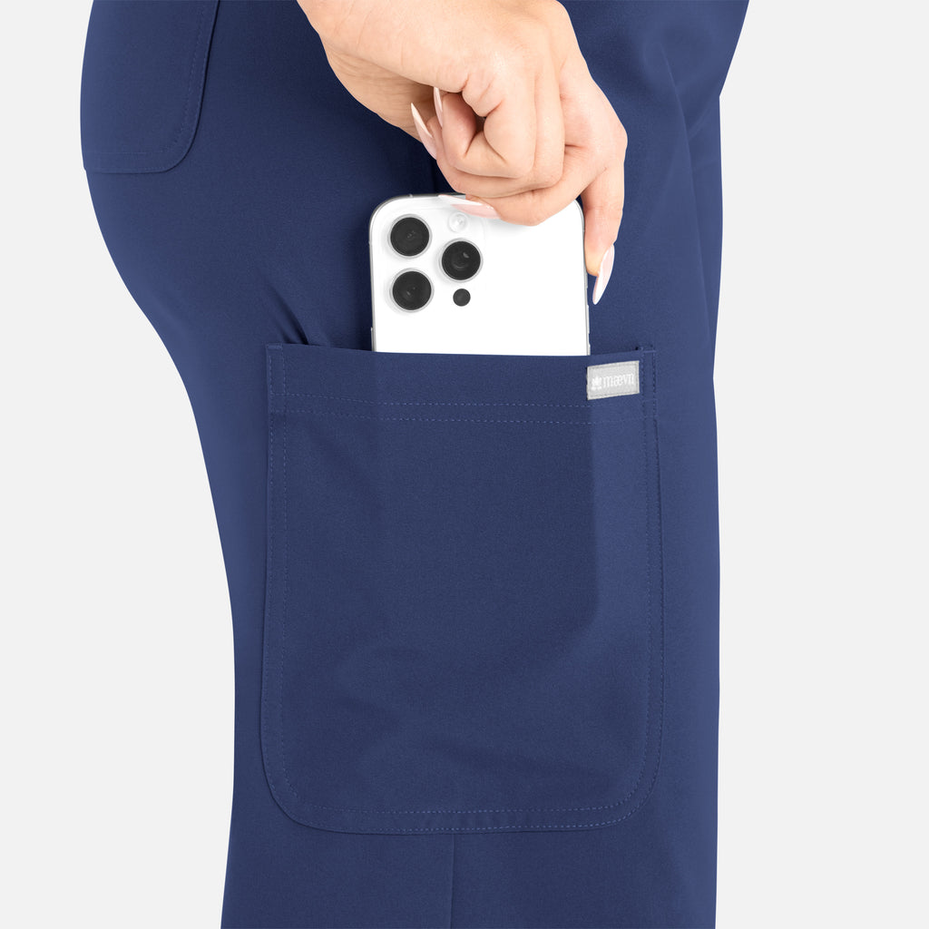 Maevn Momentum Womens High Waist Wide Leg Pant 5094 Regular