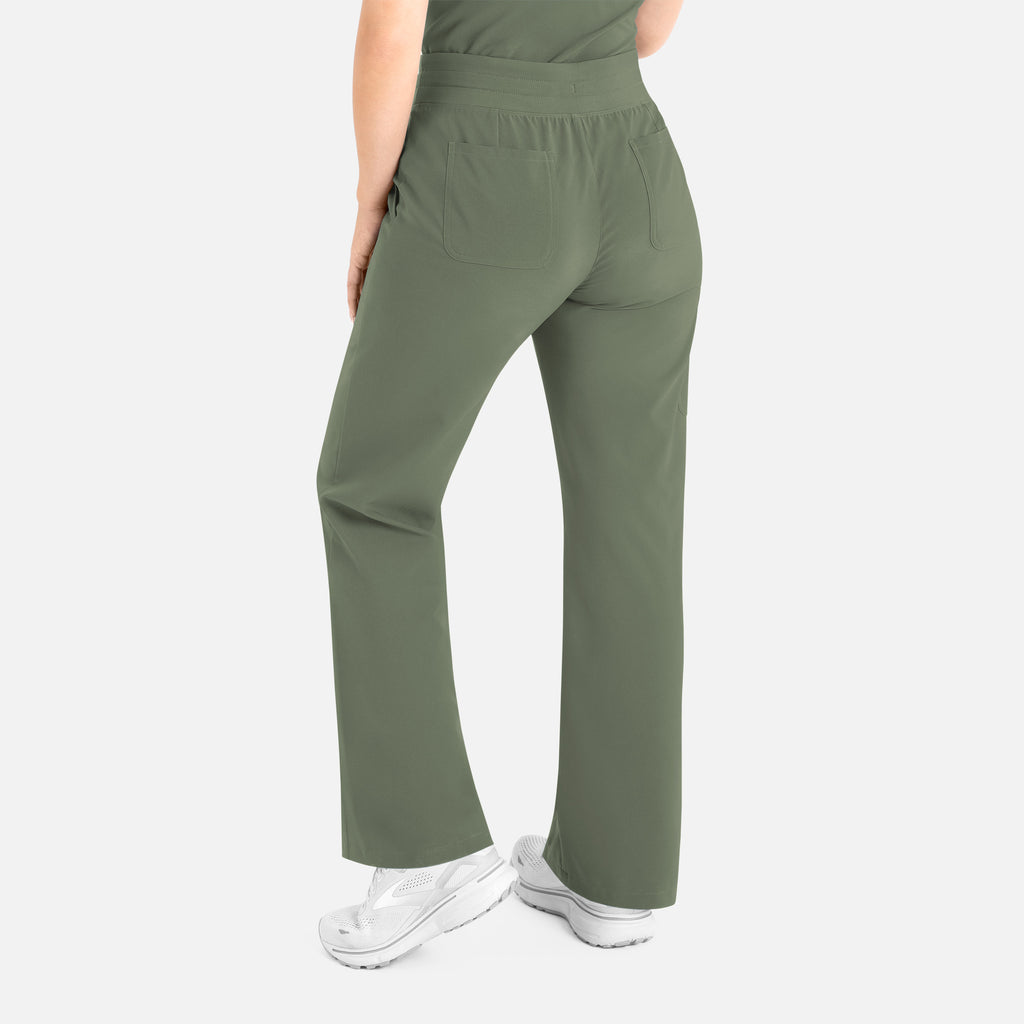 Maevn Momentum Womens High Waist Wide Leg Pant 5094 Regular