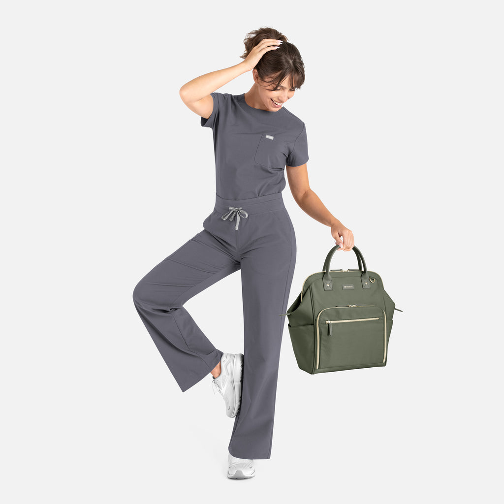 Maevn Momentum Womens High Waist Wide Leg Pant 5094 Regular