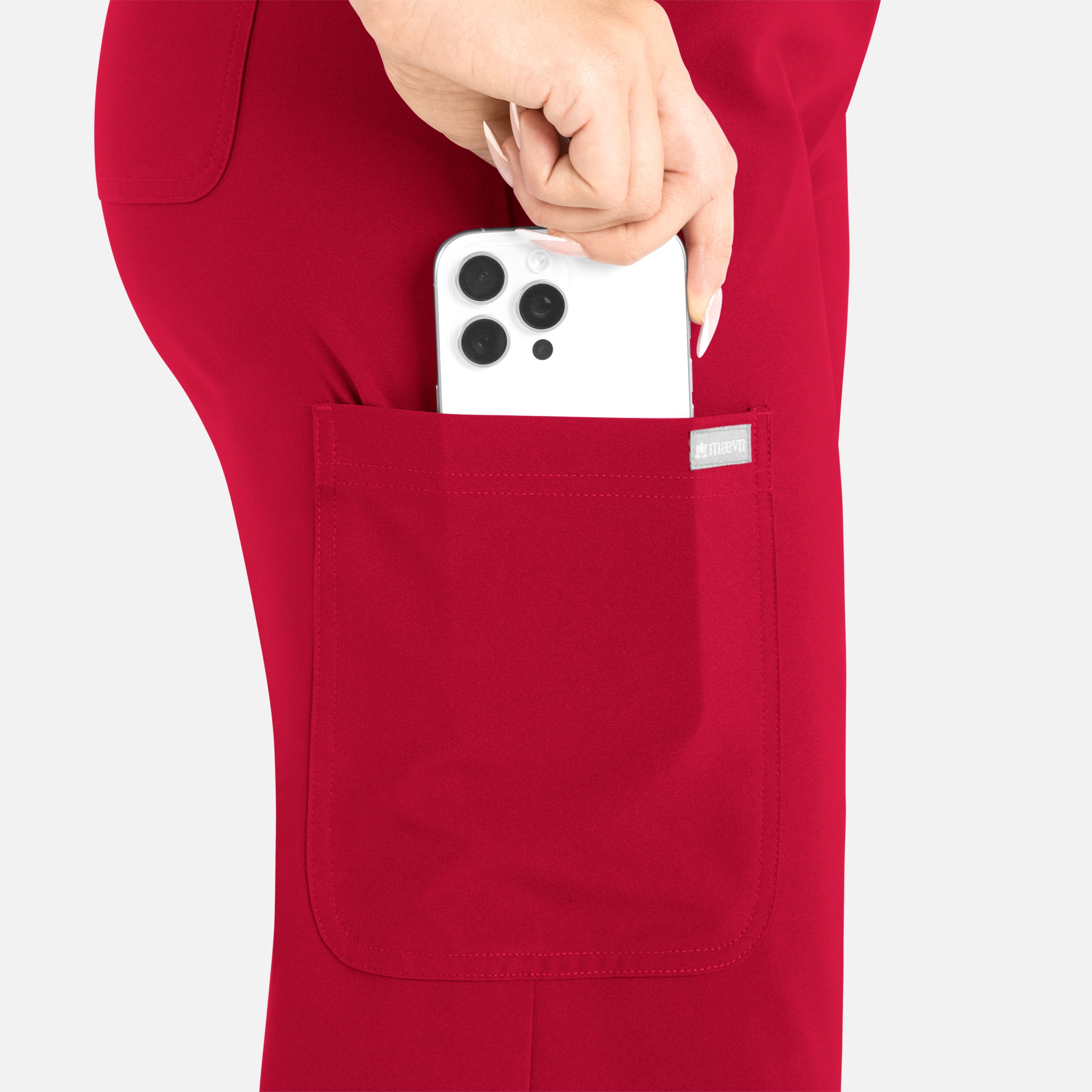 Maevn Momentum Womens High Waist Wide Leg Pant 5094 Regular