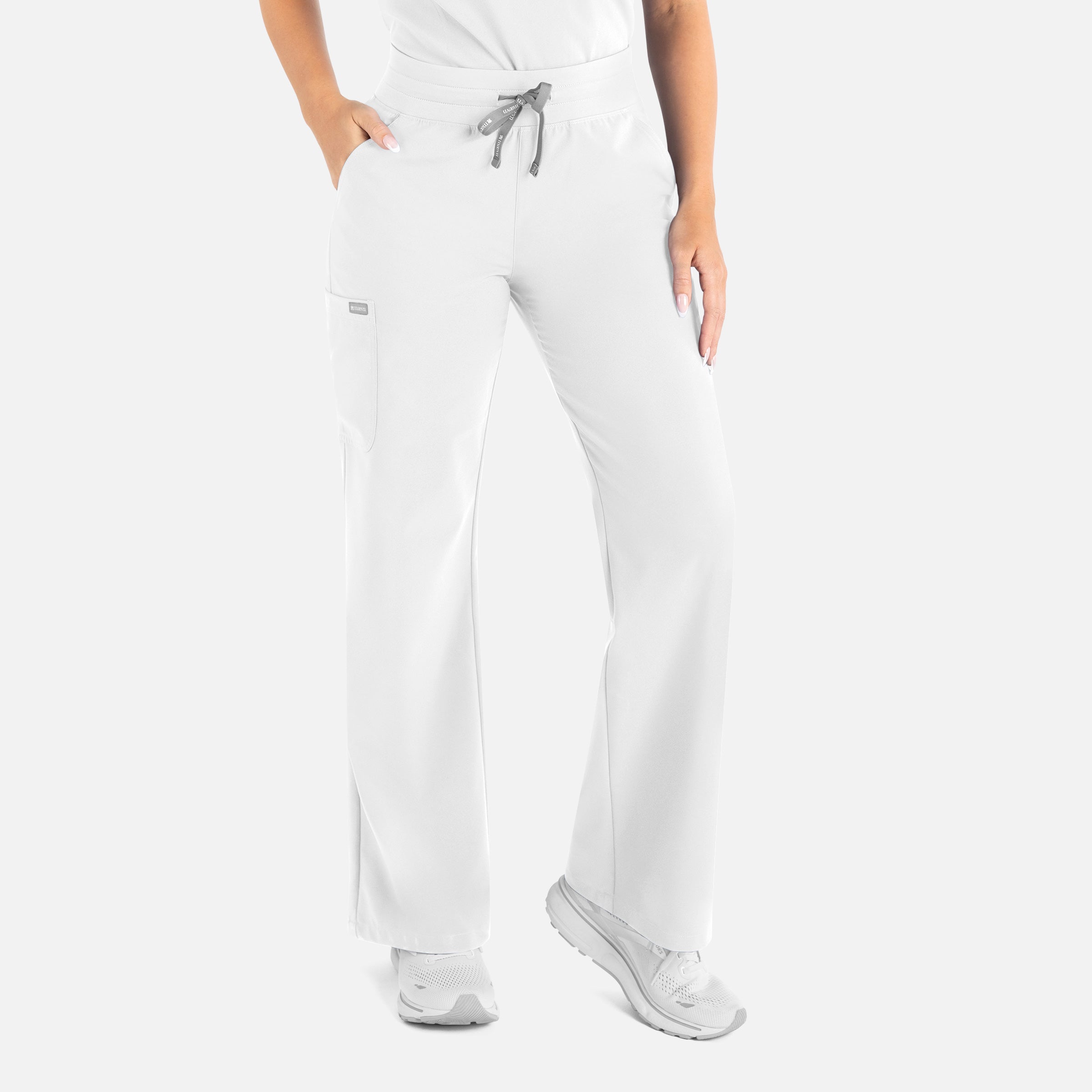 Maevn Momentum Womens High Waist Wide Leg Pant 5094 Regular