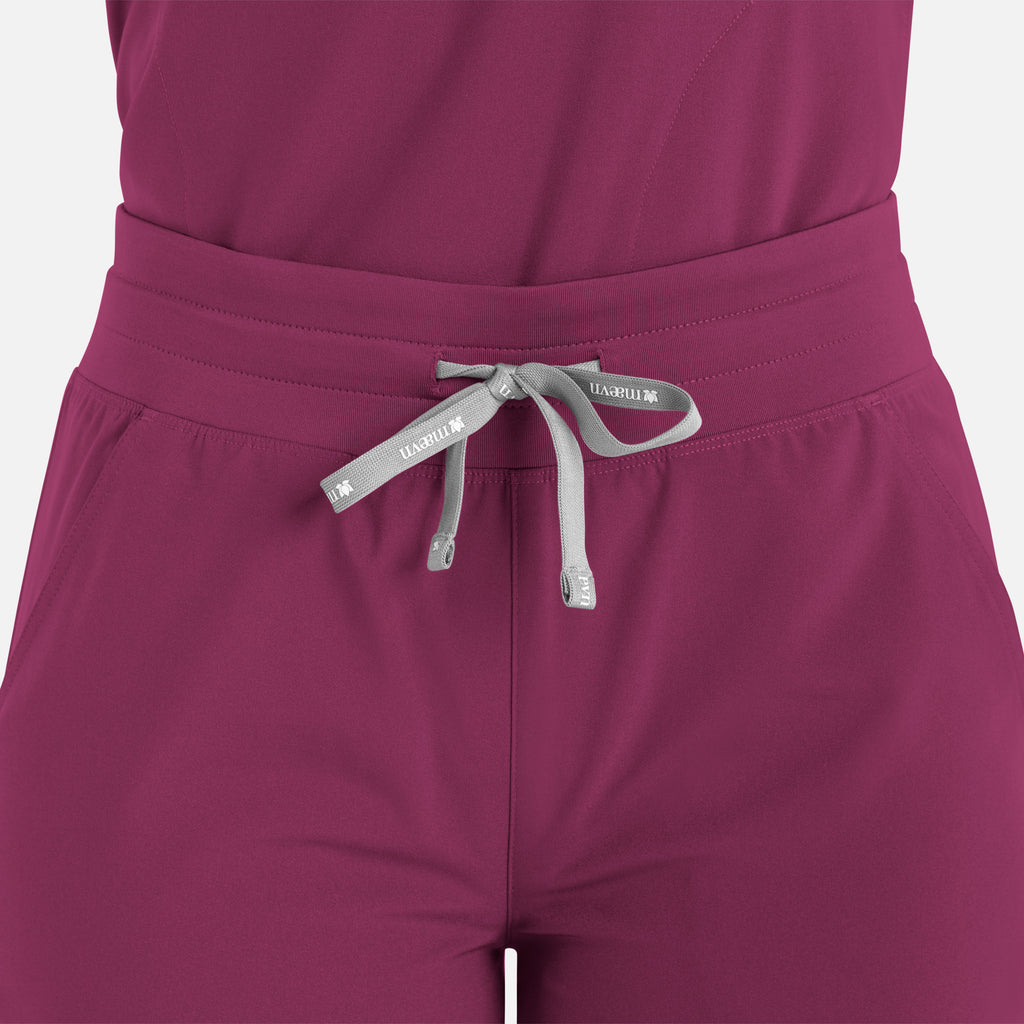 Maevn Momentum Womens High Waist Wide Leg Pant 5094 Regular