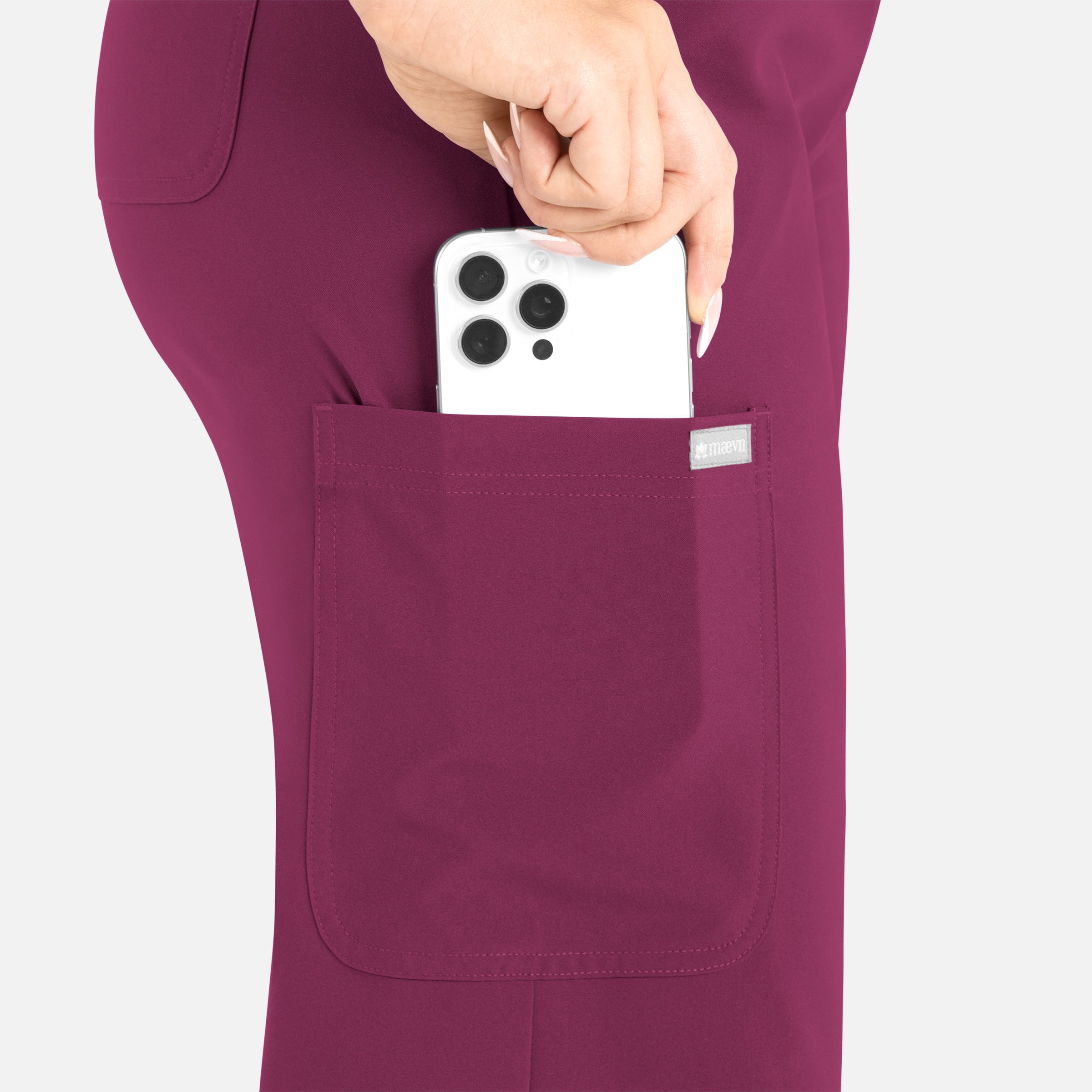 Maevn Momentum Womens High Waist Wide Leg Pant 5094 Regular